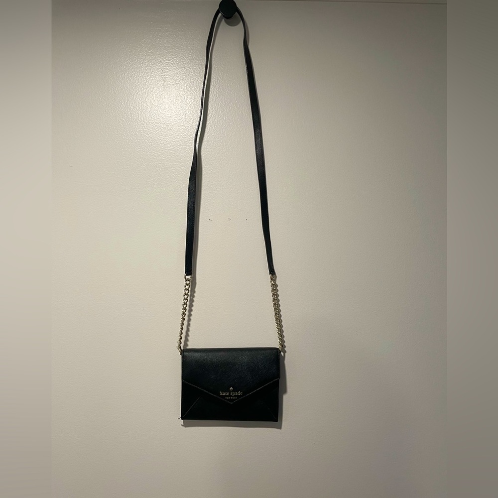 Kate Spade “Cedar Street Monday” crossbody in black. *see description*